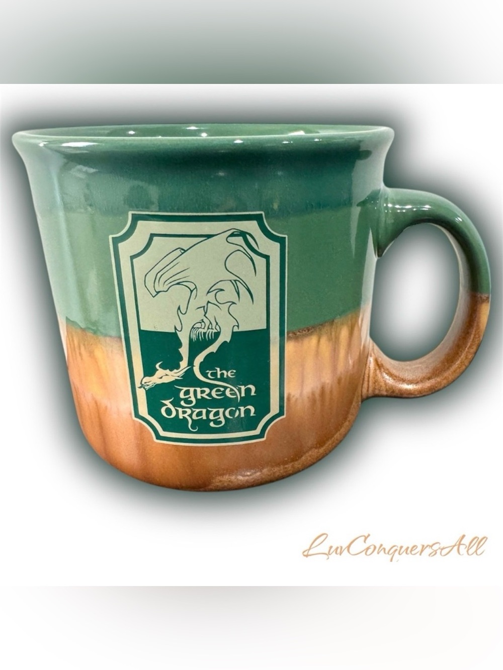 The Lord of the Rings The Green Dragon Reactive Glazed Mug